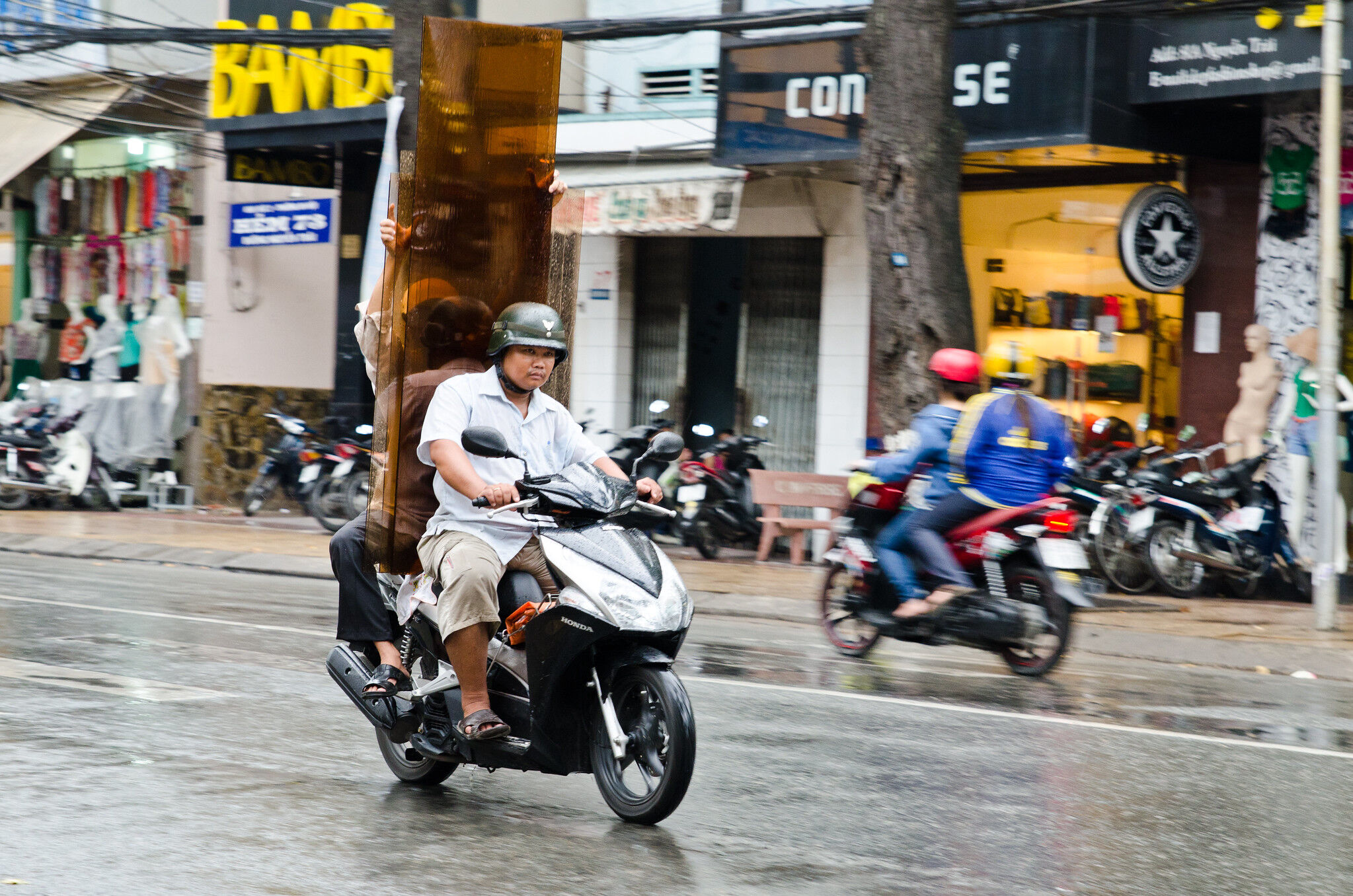 Motorbiking in Mekong Delta